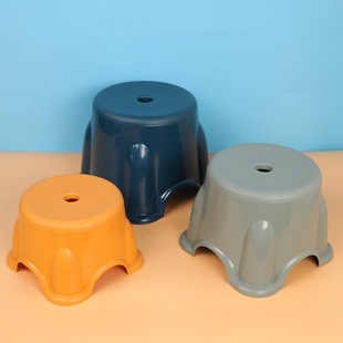 Thickened Children's Stool Kindergarten Baby Small Bench Household Plastic Low Stool Coffee Table Stool Adult Shoe Changing Stool Wholesale