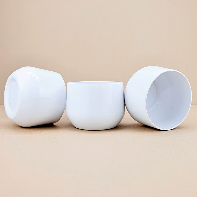 Источник фабрики оптовый простой рабочий стол белый пластиковый мясной горшок креативный бонсай цветочная композиция большой живот маленький цветочный горшок