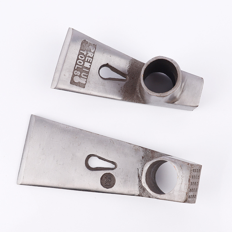 Hecho a mano de acero de forja hacha hogar multi-funcional azulejo Planer Axe madera ranurado Planer hacha