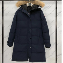 代购版大鹅羽绒服15款燕尾款防水跨境外贸批发中长款白鸭绒莆田