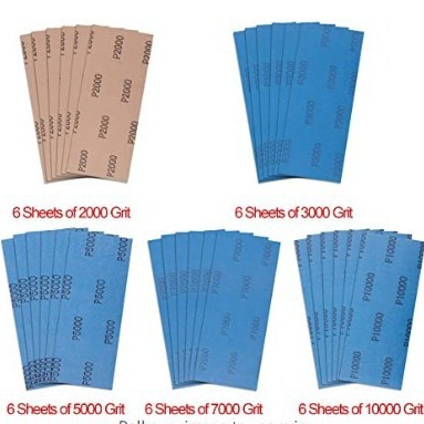 9*3.6 inch 93*230mm water sandpaper set Amazon cross-border 20000# mesh wet and dry sandpaper 9*3.6 inch 93*230mm water sandpaper set Amazon cross-border 20000# mesh wet and dry sandpaper