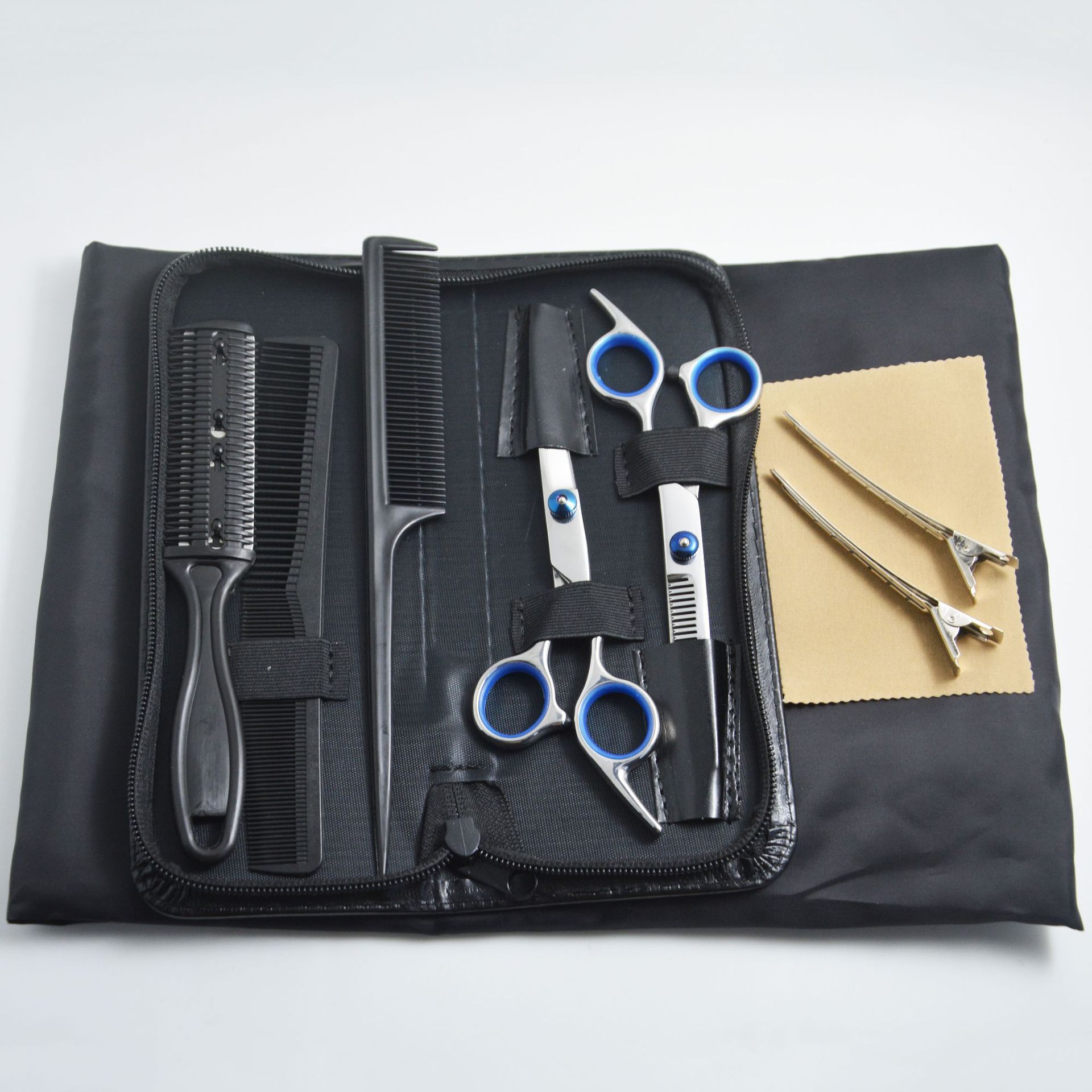 Set de Tijeras de Peluquería Profesional para Peluquería y Hogar image 3