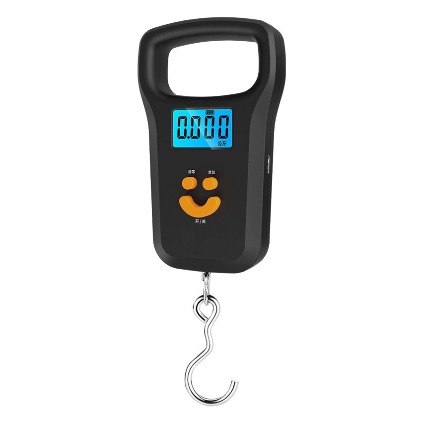 Портативные электронные весы, точные электронные весы до 50 кг, портативные весы для взвешивания овощей, пружинные весы для подвешивания багажа, весы в граммах.