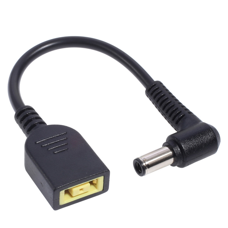 Square female to 6.0x 3.6 male charging adapter is suitable for ASUS computer power adapter 6.0x3.7mm