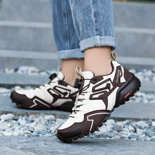 跨境公路车骑行鞋无锁时尚男士山地耐磨徒步休闲户外鞋登山鞋运动