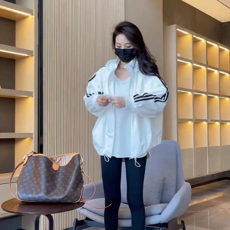 Sun Protection Clothing, Casual Jacket, Women's Korean Style Summer Style, Loose Slimming Baseball Uniform, Sports Jacket, Popular Outerwear Top