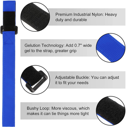 Bicycle wheel fixing strap, heavy-duty strap, nylon storage wheel anti-skid rope, bicycle anti-skid gel strap