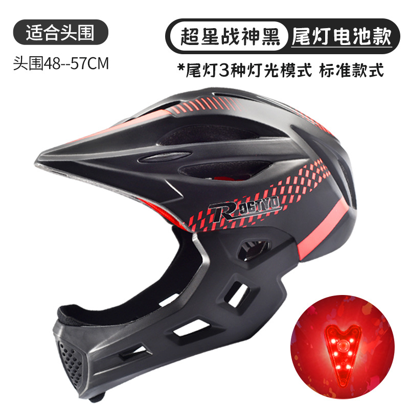 Casco de bicicleta de equilibrio para niños, casco completo, patinaje, sombrero, equipo de montaje, protector, cascos para niños y niñas