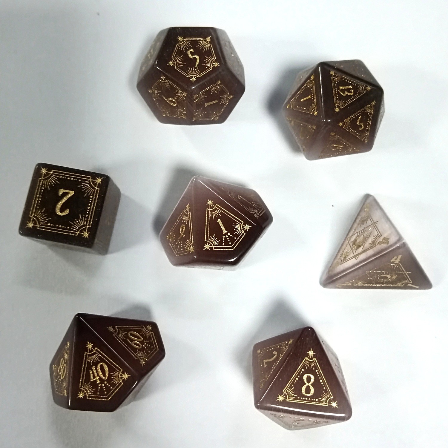 별빛 문양 - 캣츠아이 - 다크 블루 퍼플 23 [7종 세트]