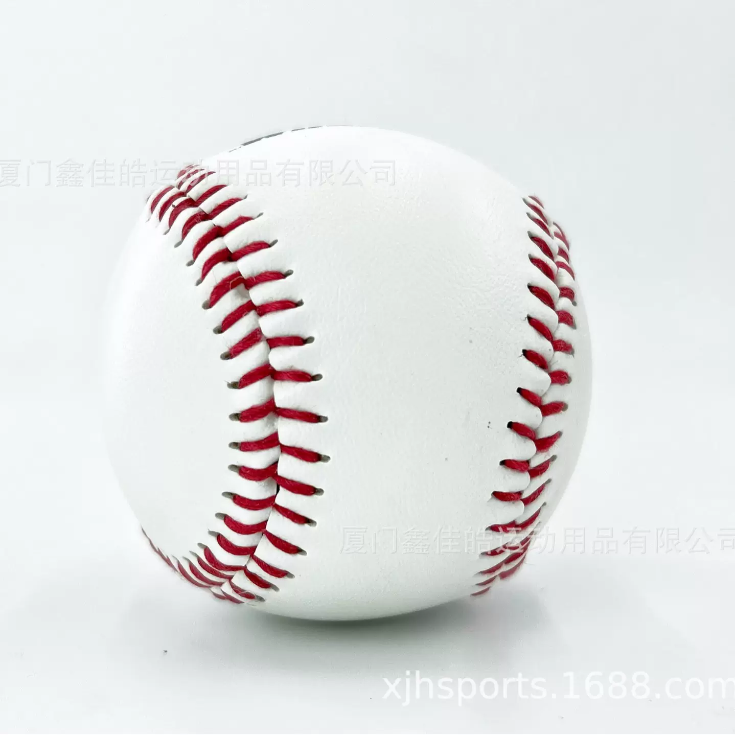 9寸棒球pvc木质球心手工缝制儿童棒球玩具橡胶球芯棒垒球玩具厂家