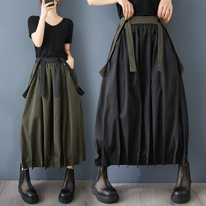 Рекордная стрельба, нишевые дизайнерские ощущения, французская пушистая юбка с бюстом, ретро с высокой талией, трехмерная юбка-кокон