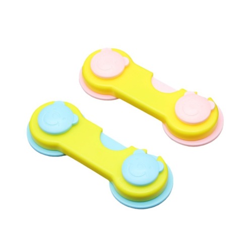 Candy Contrast Color 16 Color Du Lai Du Play Baby Plane Opposite Lock Child Safety Drawer Safety Lock Kitchen Cabinet Lock