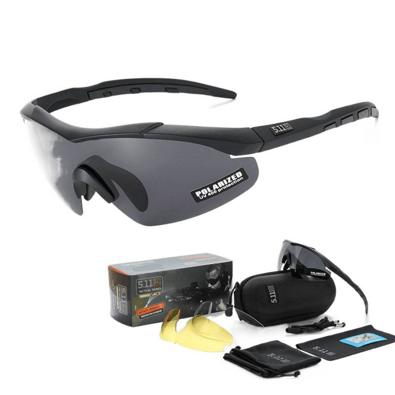 Gafas Tácticas de Protección de PC Polarizadas para Deportes al Aire Libre