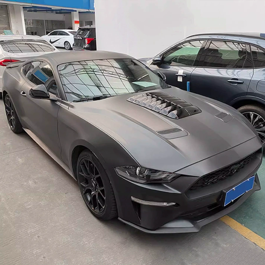 Подходящие для Ford Mustang GT500 стиль крышки капота Спун (Spoon) декор тонировка аксессуары комплект кузова