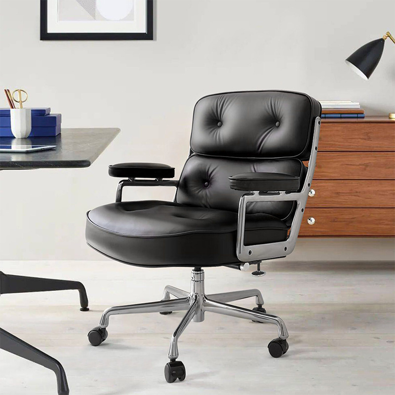 Silla de computadora de lujo ligera silla de escritorio doméstica silla Robin comodidad silla giratoria de oficina nórdica ocio sofá silla