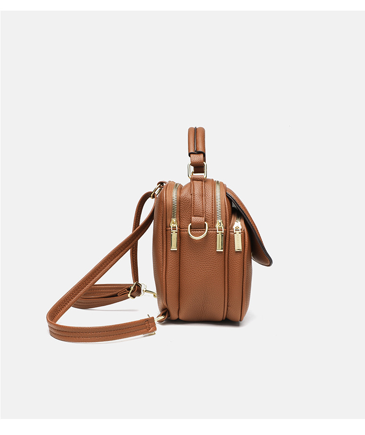 High Quality Women's Casual Backpack With Lychee Pattern Handbag For Commuting Women_voghion.com