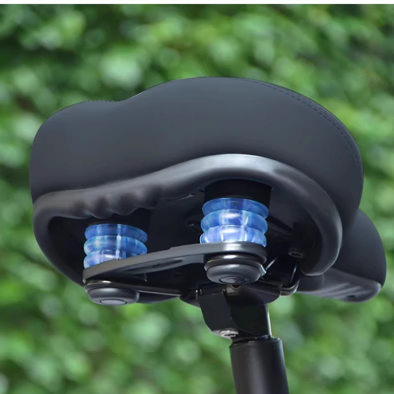Cojín de bicicleta ultra suave anti-dolor de trasero cojín de bicicleta de montaña asiento de amortiguación grueso accesorios de bicicleta