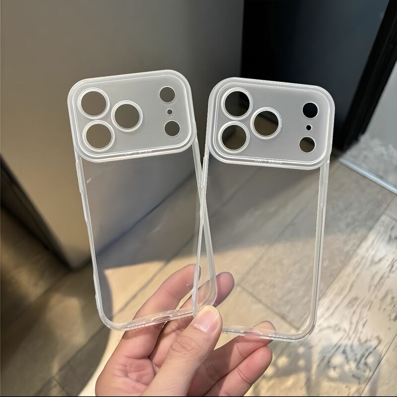 Integrated Button Phone Case Suitable for Apple 17/16/15/14, High-End Thin Transparent 17Promax Soft Case 13 Integrated Button Phone Case Suitable for Apple 17/16/15/14, High-End Thin Transparent 17Promax Soft Case 13
