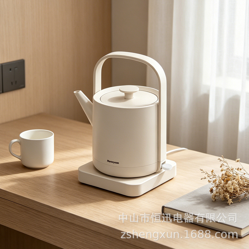 Honeyson Hengxun hotel hervidor de agua eléctrica especial hervidor de agua eléctrica para habitaciones hervidor de agua eléctrica resistente a quemar hervidor de viga