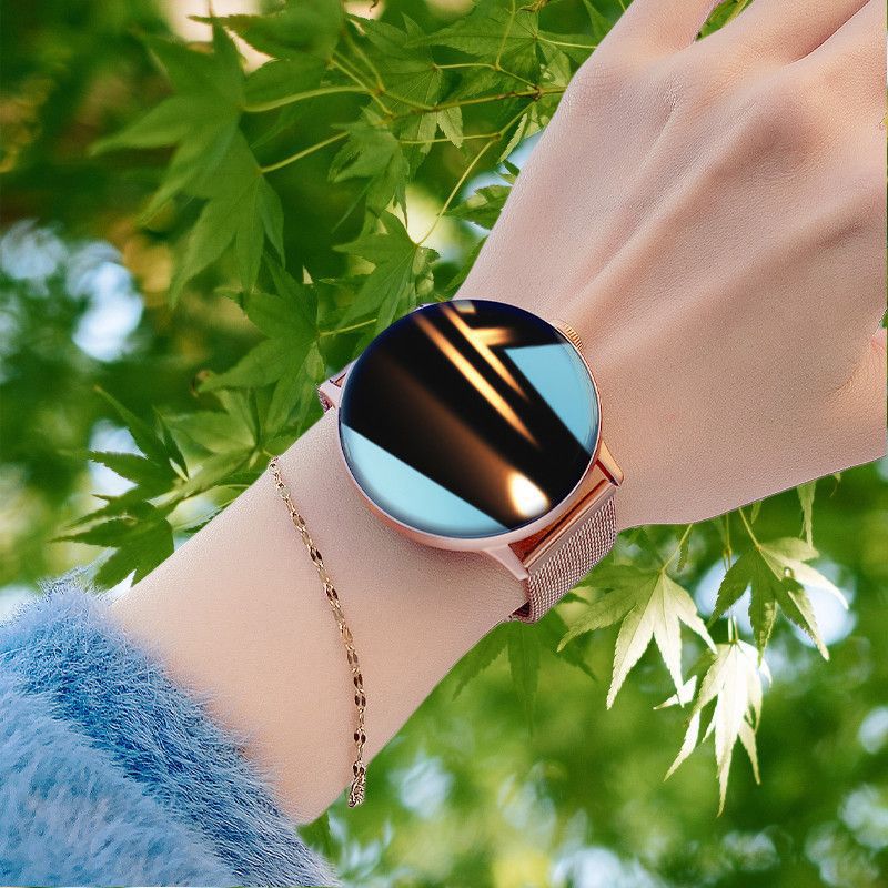 Yp02 Women's Smart Watch Watc2025 Bluetooth Phone Running Heart Rate Blood Pressure Blood Oxygen Sleep Thin Smart