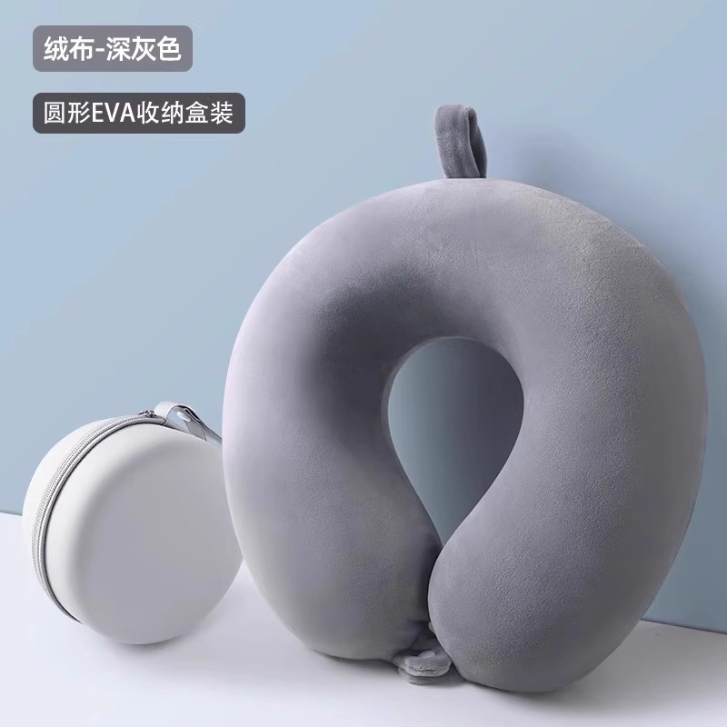 旅行用ポータブル睡眠用品、U字型枕、長距離飛行機、高速鉄道、車、首枕、首枕、頸椎枕|undefined
