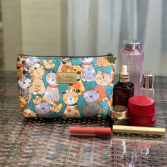 New Korean style waterproof large-capacity cosmetic bag, toiletry bag, medium bag, storage bag, cosmetic bag, mobile phone bag, coin bag