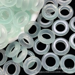 天青冷凍玉環氷底15mmコイル散珠卸売りdiy玉アクセサリー円環走環散件