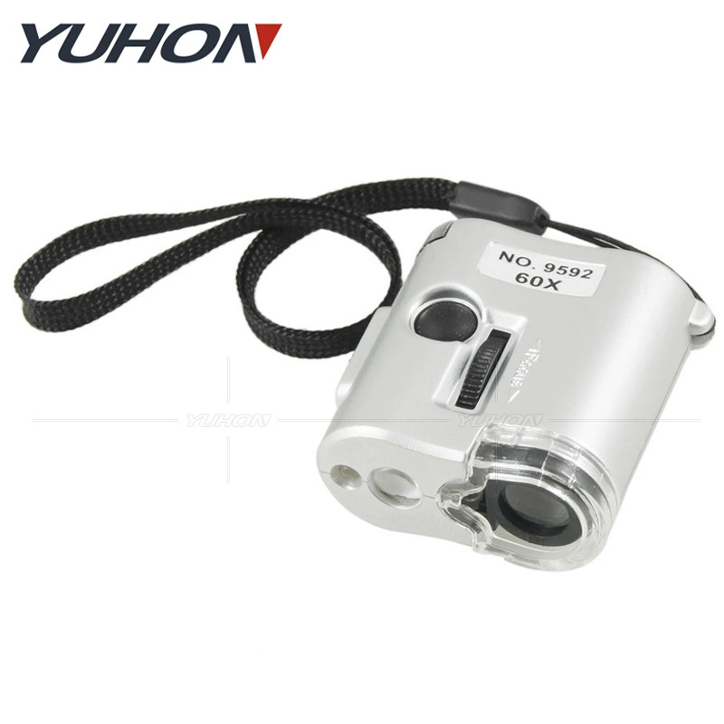 Светодиодная лампа флуоресцентная лампа для детектора денег многофункциональная мини-мощная Лупа Античная каллиграфия и живопись идентификация 60-кратный микроскоп