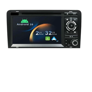 跨境 03-11款奥迪 Audi A3 安卓后视蓝牙倒车影像车载GPS导航中控