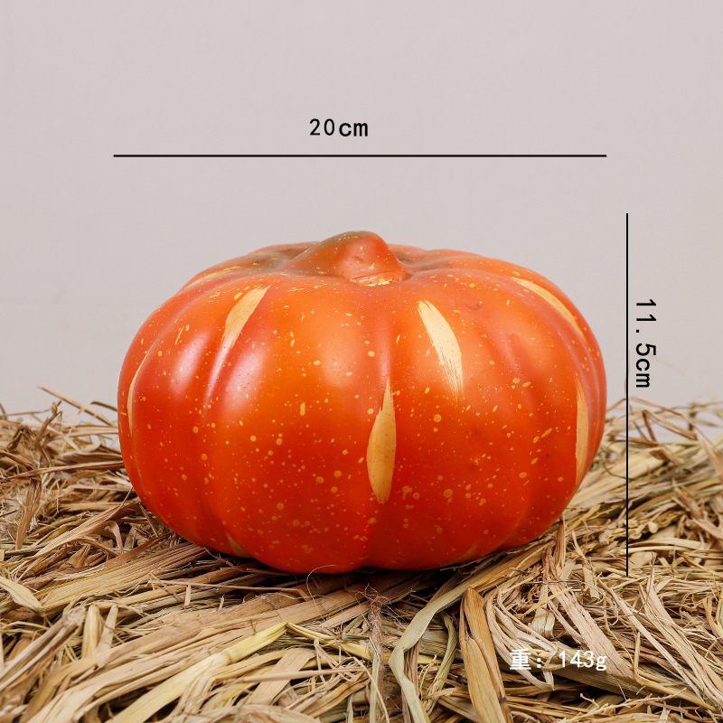 Simulación transfronteriza espuma calabaza modelo Halloween Acción de Gracias decoración de Navidad props disparo decoración de calabaza falsa image 33