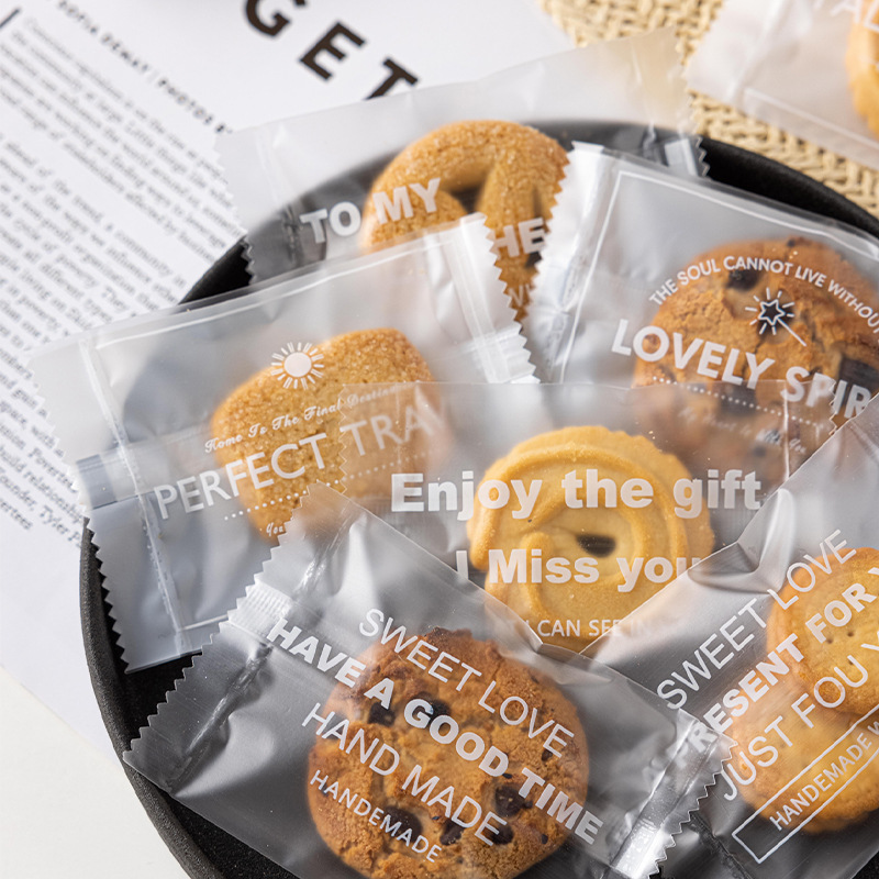 Máquina selladora de bolsas para galletas, sella galletas en forma de copo de nieve, dulces crujientes, modelo nuevo 2025, bolsas individuales pequeñas, sella bolsas de dulces para hornear.