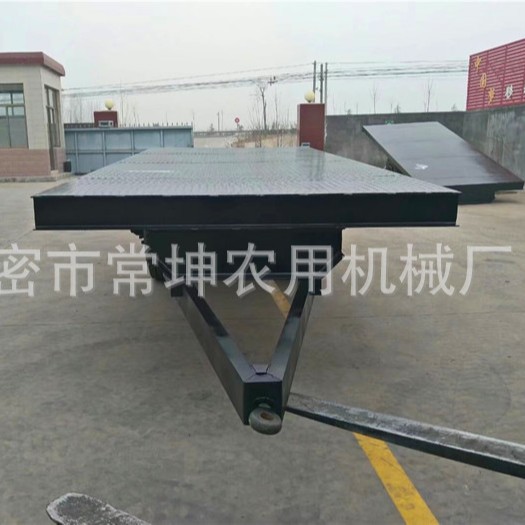 厂家供应 15吨单轴拖车 非标定 制 出口拖车厂家