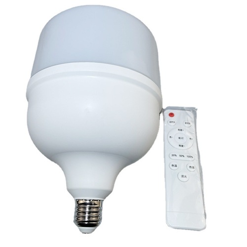 Manufacturer supply three-color dimmable live streaming photography bulb, fill light studio light product photography equipment