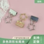 定制异形热转印印丝长尾夹