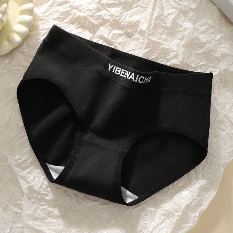 Ropa interior niña algodón verano antibacteriano transpirable entrepierna nueva mujer calzoncillos de cintura media deportiva algodón sin costuras bragas