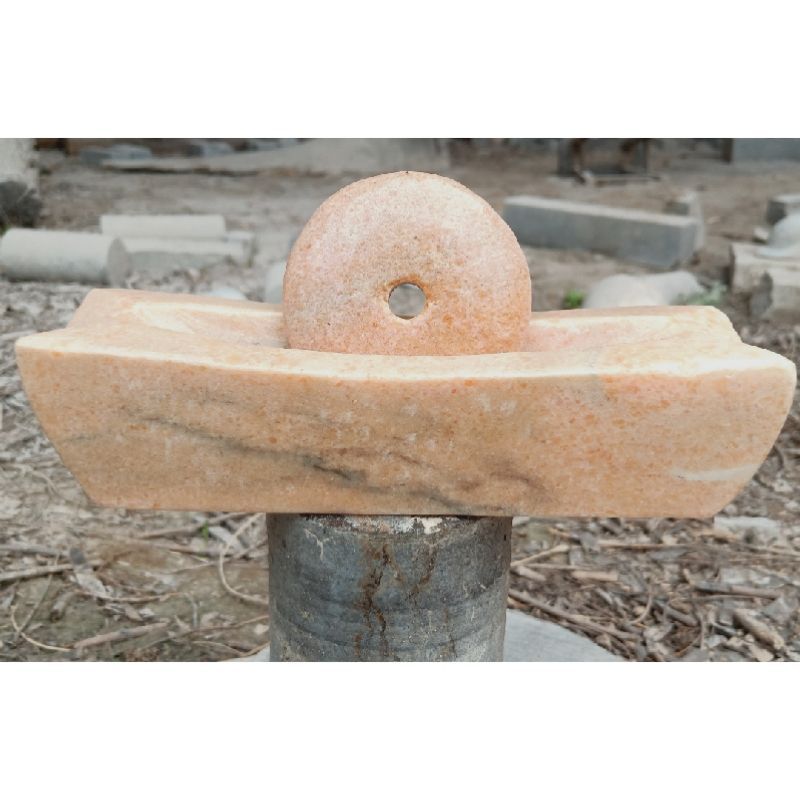 Мельница из красного камня «Закат» 20см