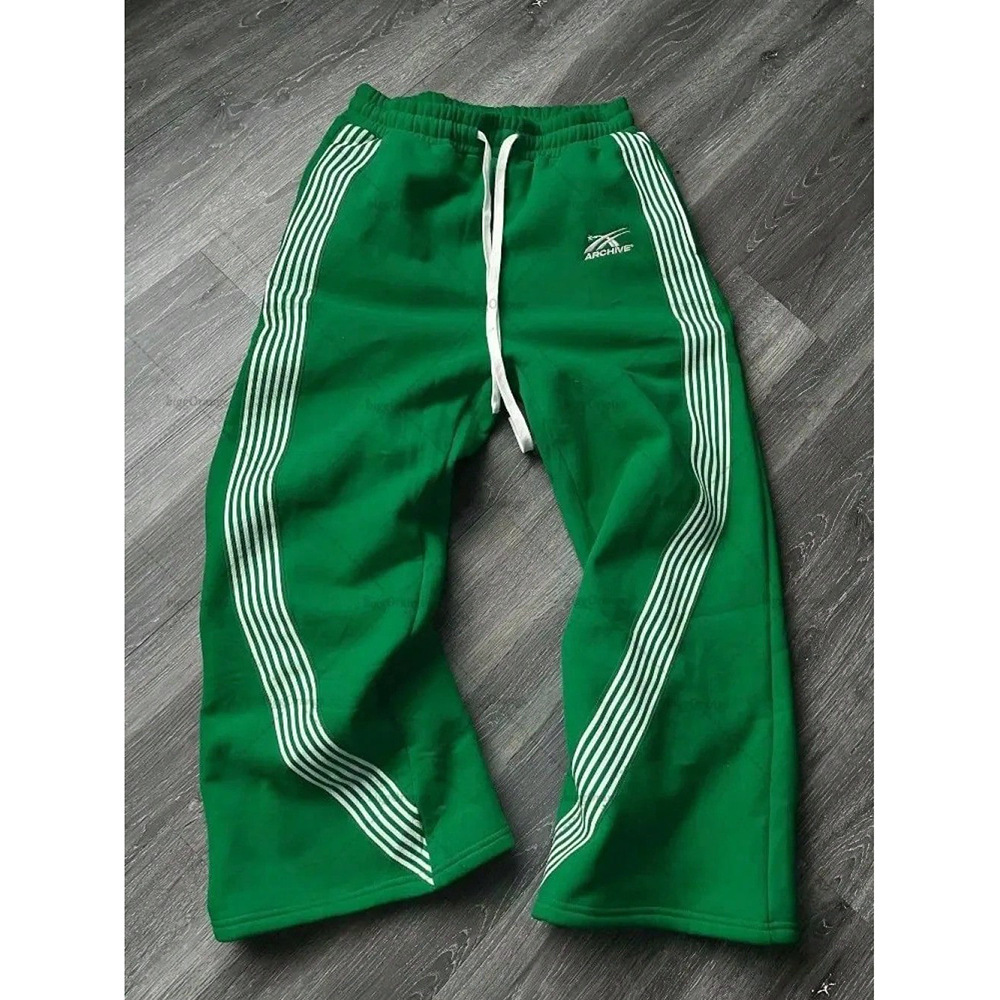 Men's Hip Hop Streetwear Pants – Striped Loose Fit Straight Leg Trousers (S-2XL)_ecoleips.com