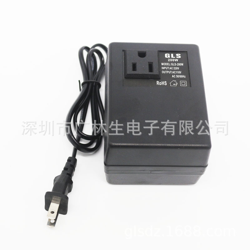 300W US Gauge European Gauge British Gauge Converter 110V to 220V 220V to 110V300W Transformer