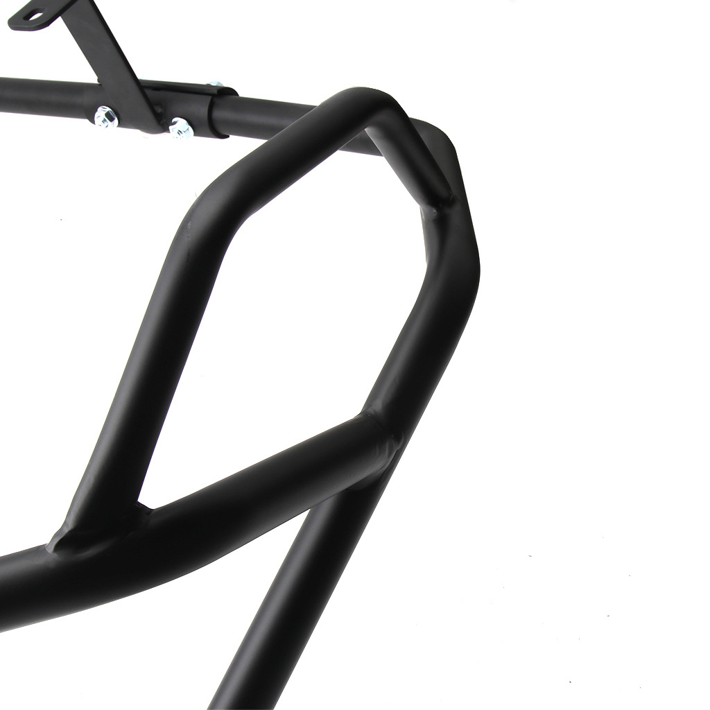 Suitable for Haojue Suzuki Gw250 Side Box Bumper Scooter Modified Carbon Steel Black Iron Guard Bar