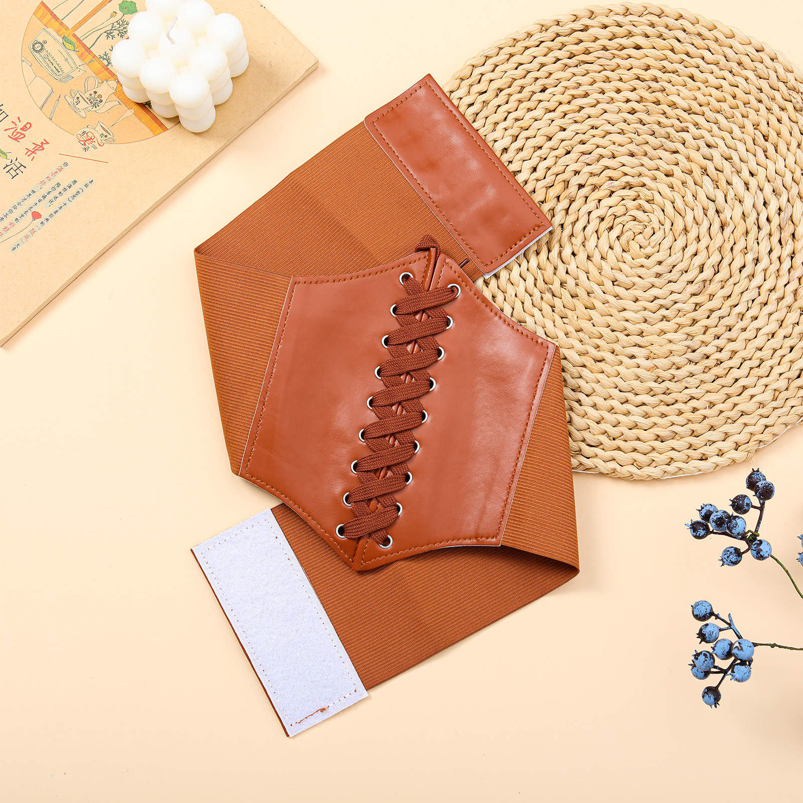 흙빛 노란색 68CM*19.5CM