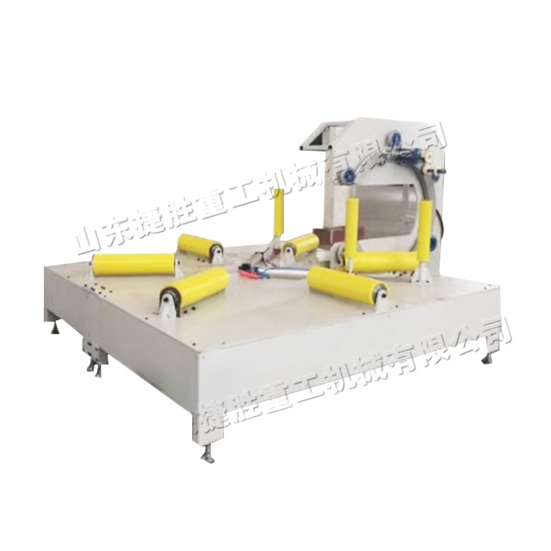máquina de enrollamiento horizontal móvil película de estiramiento equipo de enrollamiento de embalaje de bobina de cobre de cinta de acero máquina de trenzado