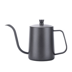T9J5 wholesale SAC hand-brewed coffee pot ear-mounted brewing pot 304 stainless steel drip-type household long mouth and thin mouth pot