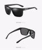 Sports glasses solar-powered, men's street sunglasses