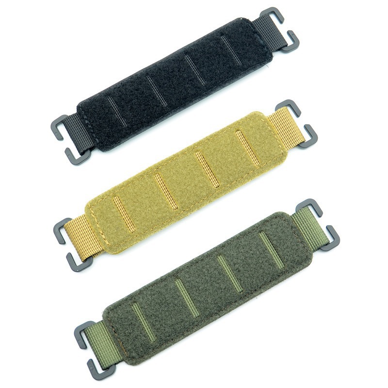 Enlace de cinta desmontable Función de mochila táctica Accesorios de expansión Molle Expansion Moral Sello Base de velcro