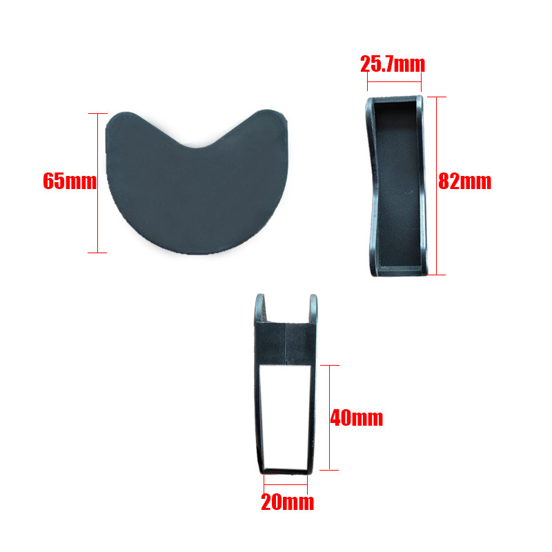 工厂现货批发ABS自行车停车架滑片防滑扣异形注塑件配件加工