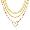 Advanced metal necklace, European style, simple and elegant design, light luxury style, high-quality style, wholesale