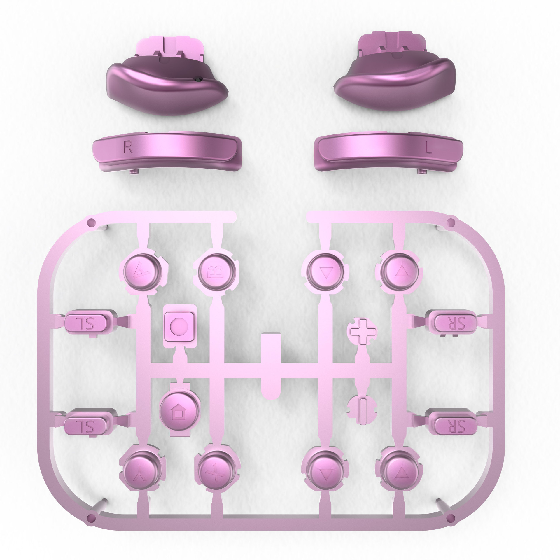 Nintendo interruptor de botón combinación ZL/ZR/L/R joycon Tecla de hombro ABXY tecla de dirección conjunto completo de botones