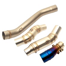 适用改装川崎摩托车排气管中段Z1000 ZX10R Z250 Z750 Z900 ER6N