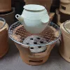 Угольная печь + 1 решётка + маленькая чайная печь, 1 шт.
