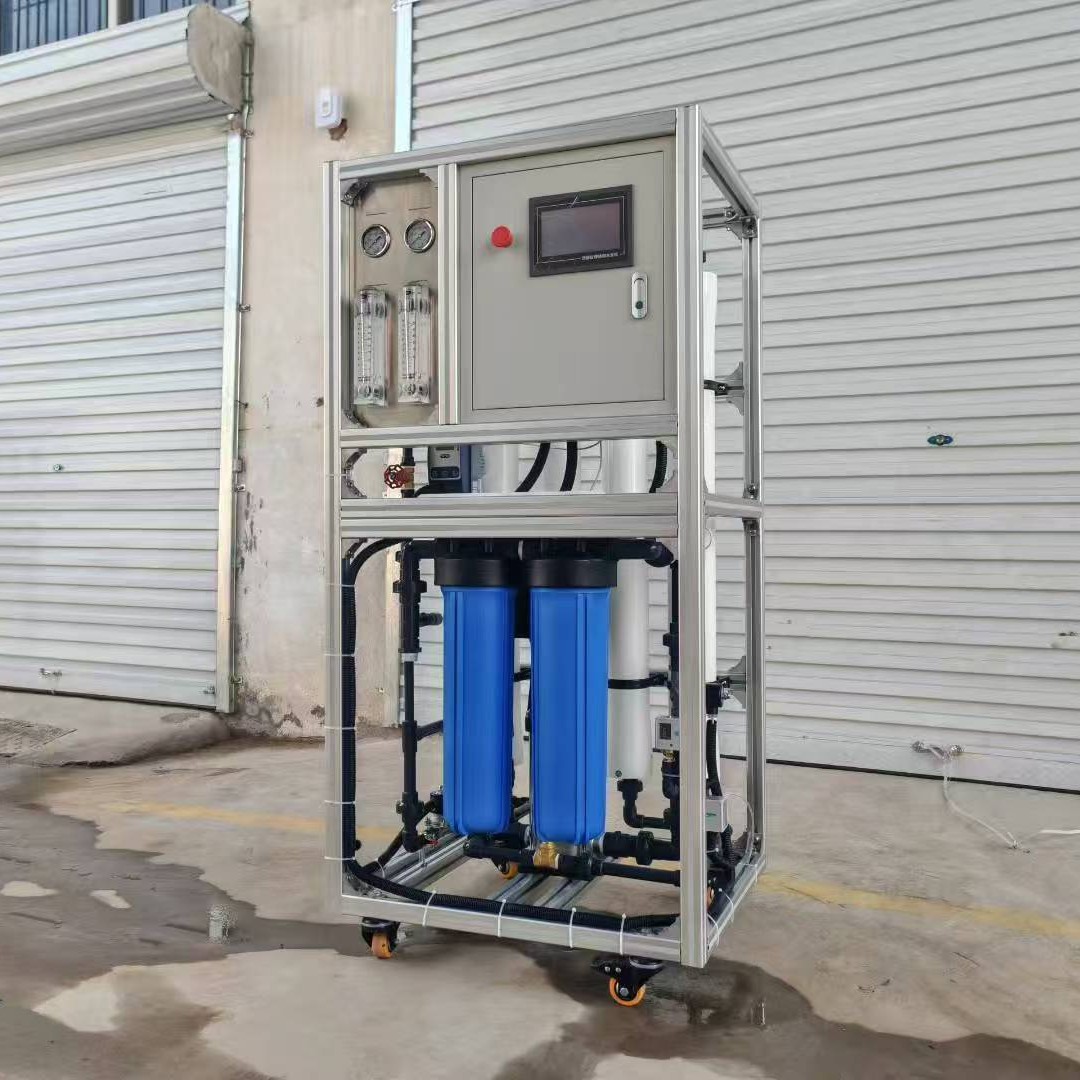 Transfronterizos de una sola etapa de equipos de ósmosis inversa pequeños filtro de elemento de filtro de acero inoxidable purificador de agua purificador de agua directa